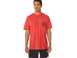 Discount ASICS 1977 MOUNTAIN TEE Classic Red Heather
