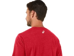 Clearance ASICS 1977 MTN TEE Classic Red Heather