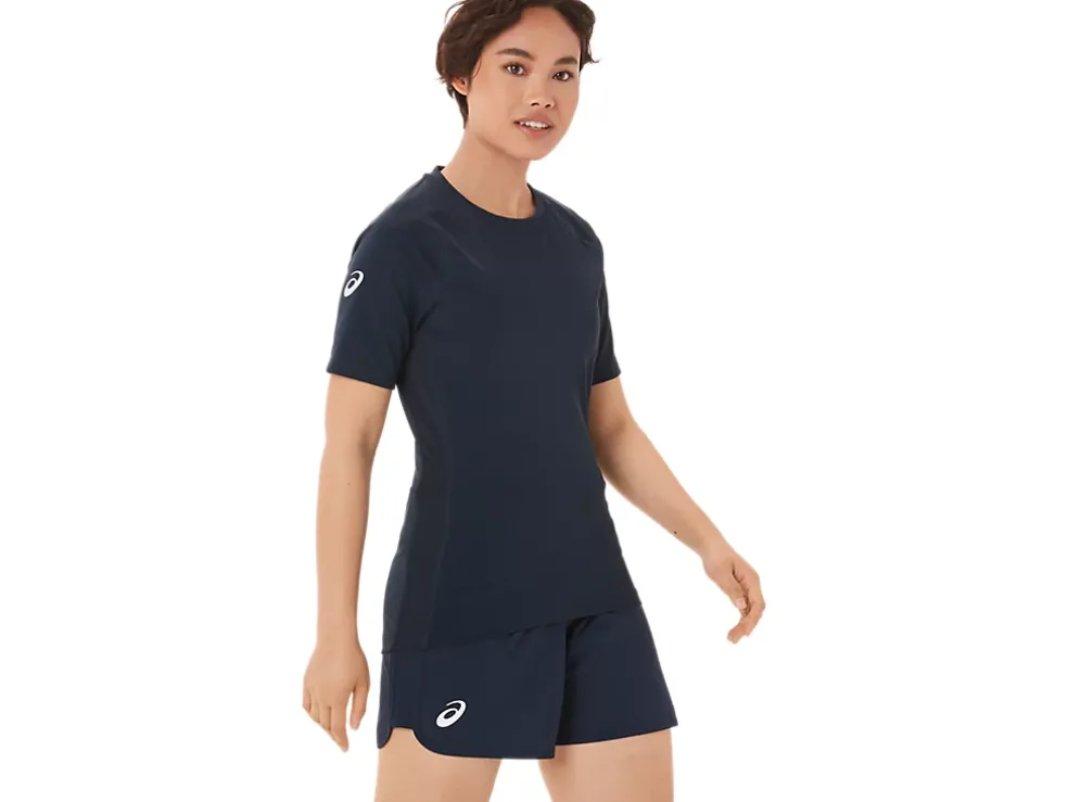 Sale ASICS 2 PIECE WRESTLING TOP Team Navy