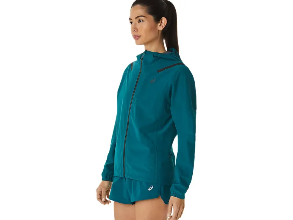 Cheap ASICS ACCELERATE WATERPROOF 2.0 JACKET Velvet Pine