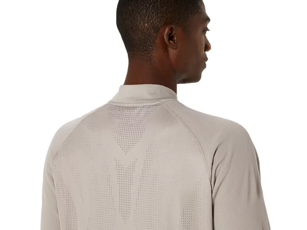 Clearance ASICS ACTIBREEZE JACQUARD GRID FULL ZIP JACKET Moonrock