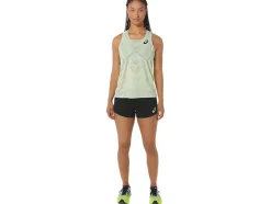 Hot ASICS ACTIBREEZE JACQUARD SINGLET Whisper Green