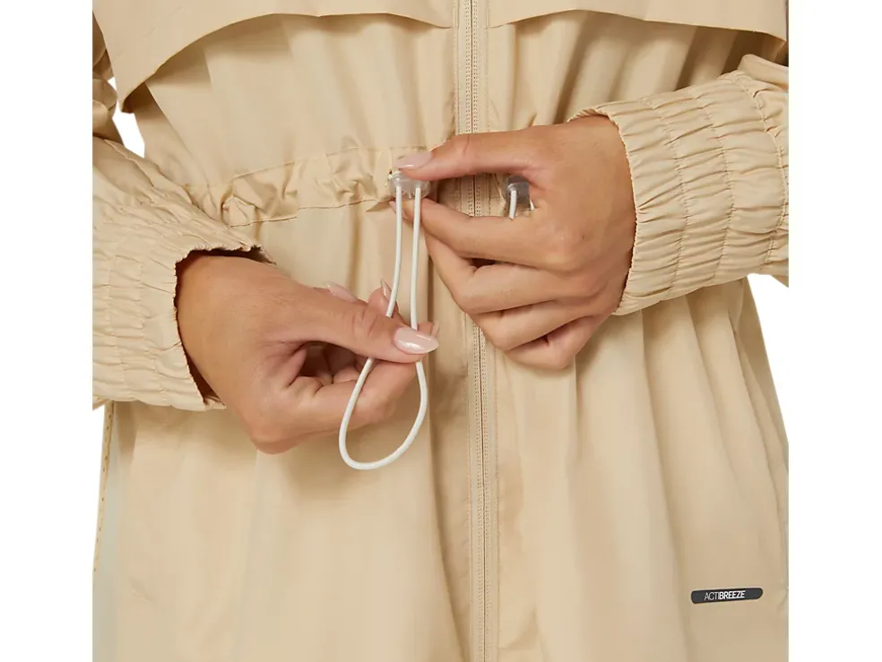 Cheap ASICS ACTIBREEZE WOVEN JACKET Beige