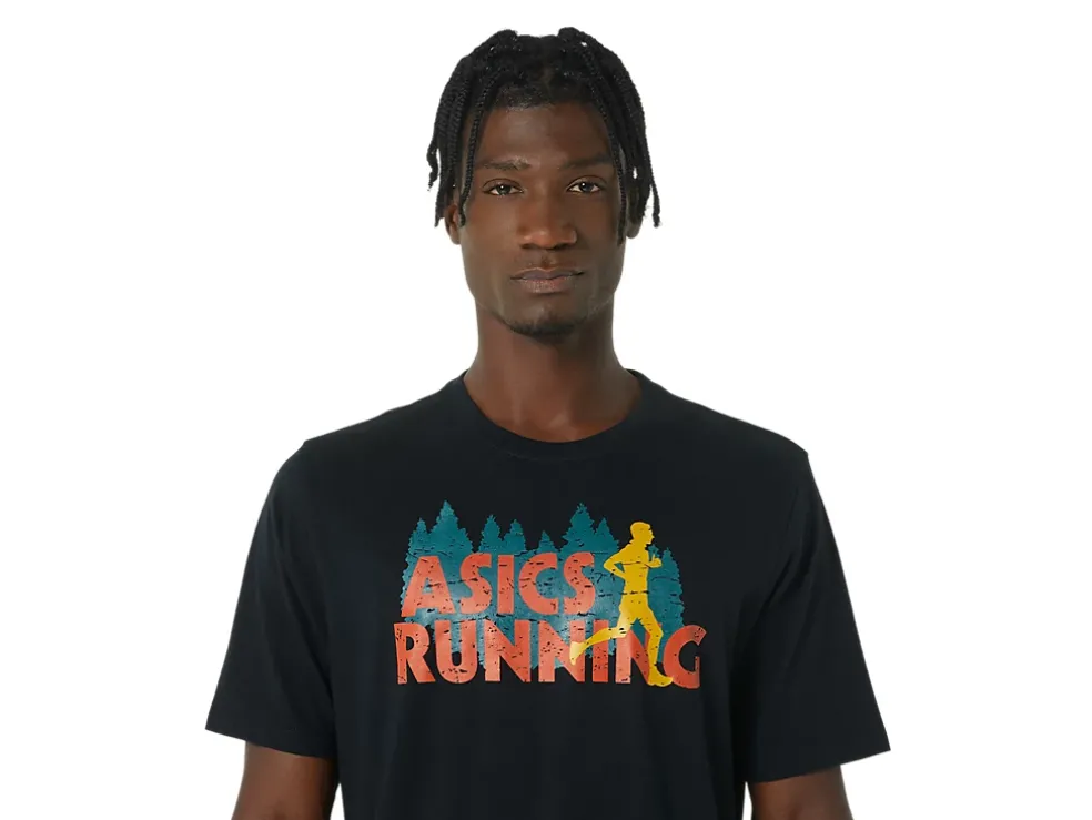 Online ASICS EVERGREEN TRAIL RUN TEE Performance Black