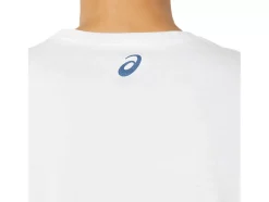 Cheap ASICS EVERGREEN TRAIL RUN TEE Brilliant White