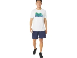 Cheap ASICS EVERGREEN TRAIL RUN TEE Brilliant White
