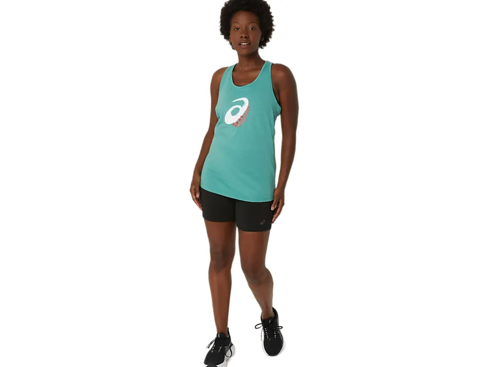Discount ASICS GRATITUDE RACERBACK Sage Heather