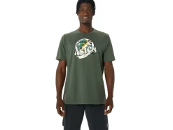 Clearance ASICS HERITAGE 1977 TEE Olive Canvas