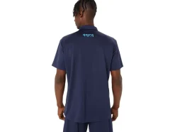 Hot ASICS HEX GRAPHIC DRY POLO SHIRTS Midnight