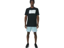Cheap ASICS LONG ABSTRACT LOGO TEE Performance Black
