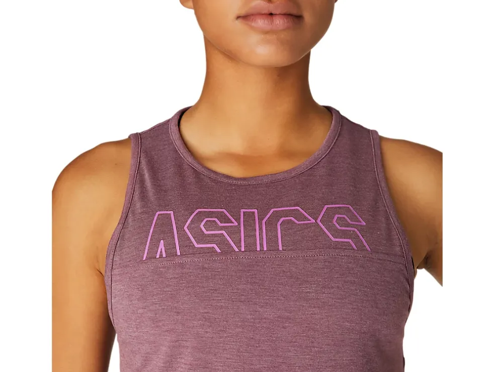 Sale ASICS MUSCLE TANK Grape Heather