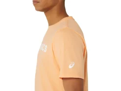 Shop ASICS STRIPES SUNRISE TEE Summer Dune