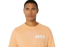 Shop ASICS STRIPES SUNRISE TEE Summer Dune