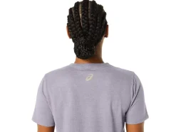 Store ASICS STRIPES V-NECK Dusk Violet