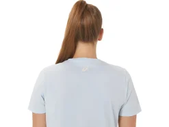 Hot ASICS STRIPES V-NECK Soft Sky
