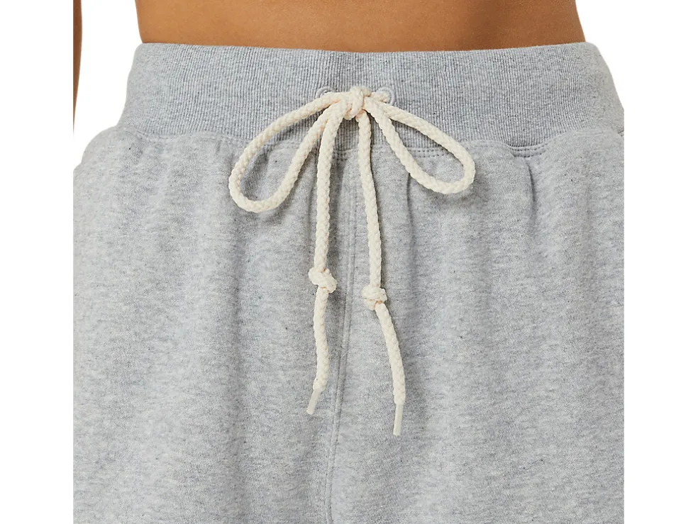 Best ASICS SUNDAY SANA FLEECE JOGGER Light Grey Heather