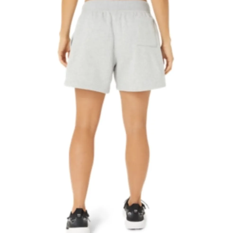 Best Sale ASICS SUNDAY SANA FLEECE SHORT Light Grey Heather