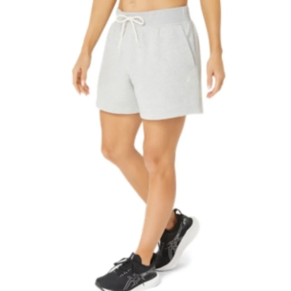 Best Sale ASICS SUNDAY SANA FLEECE SHORT Light Grey Heather