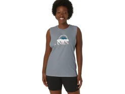Hot ASICS YOUR ADVENTURE MUSCLE TEE Medium Grey Heather