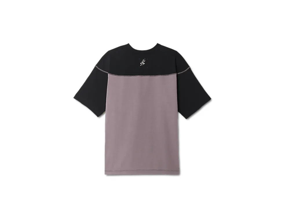 Sale ASICS BIXANCE SHORT SLEEVE Obsidian Black X Pewter Purple