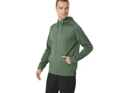 Flash Sale ASICS BRUSHED FLEECE PULLOVER HOODIE Serpentine Green