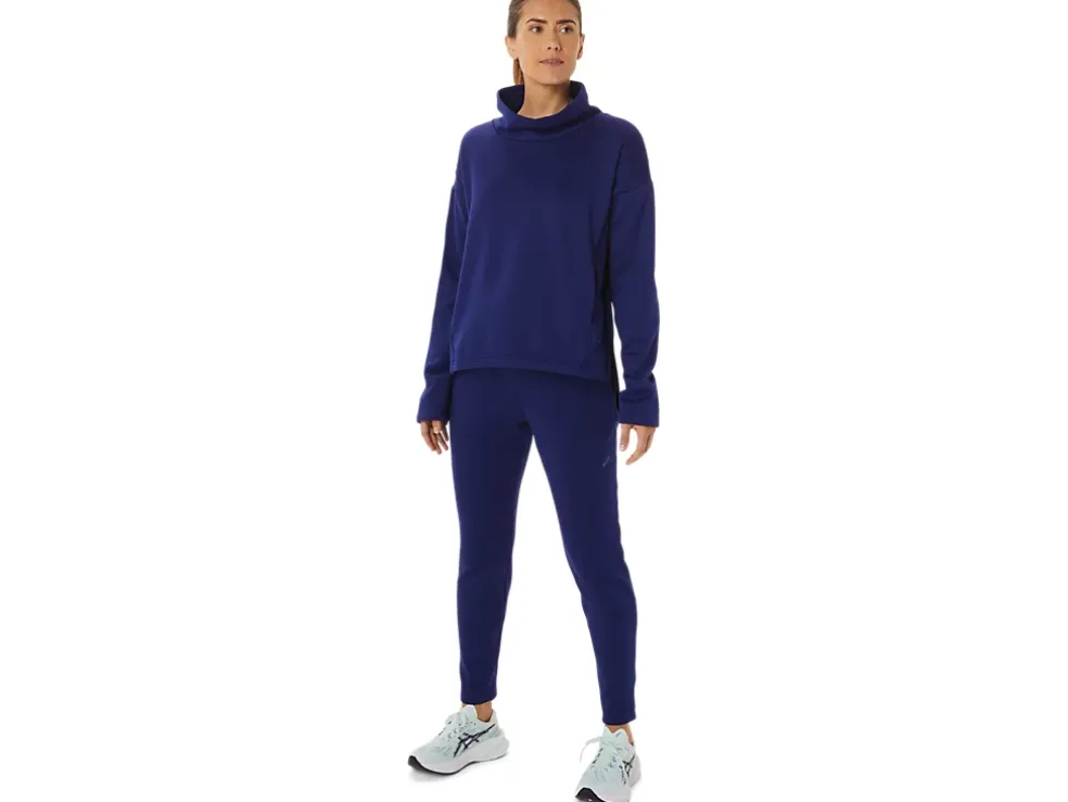 Cheap ASICS BRUSHED KNIT PANT Dive Blue