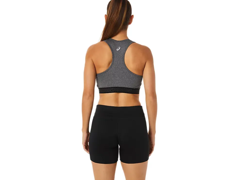 Best Sale ASICS CIRCUIT II PADDED BRA Dark Grey Heather/Black