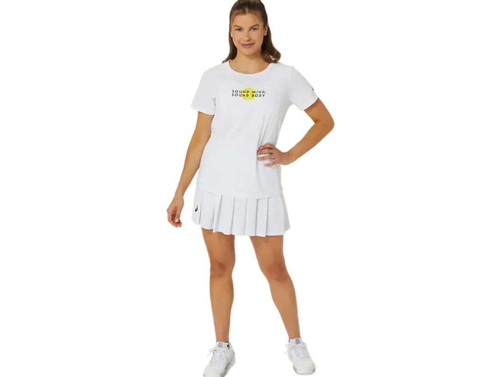 Fashion ASICS CLASSIC GRAPHIC TEE Brilliant White