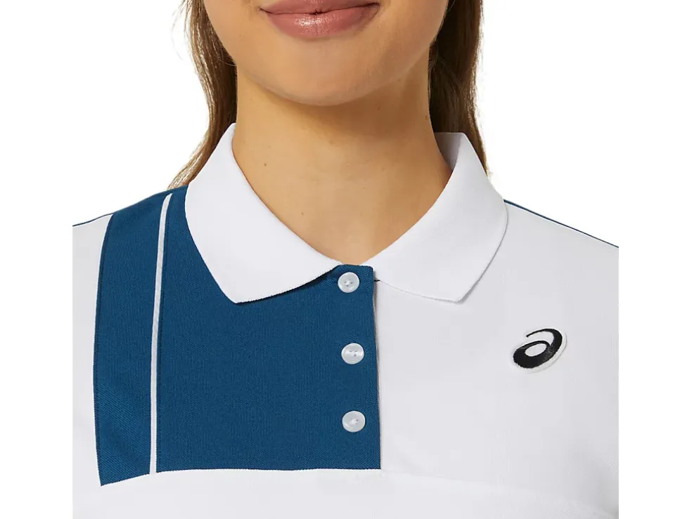Sale ASICS CLASSIC POLO-SHIRT Brilliant White