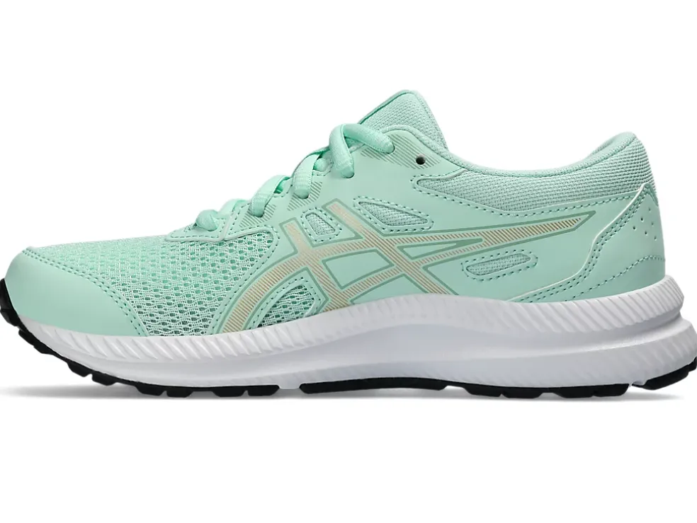 Hot ASICS CONTEND 8 GRADE SCHOOL Mint Tint/Champagne
