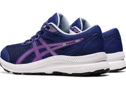 Best Sale ASICS CONTEND 8 GRADE SCHOOL Dive Blue/Orchid