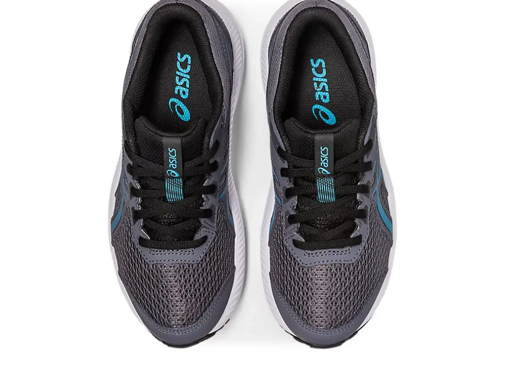 Best Sale ASICS CONTEND 8 GRADE SCHOOL Carrier Grey/Island Blue