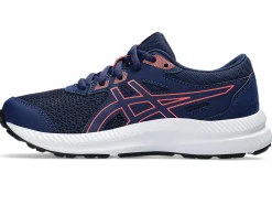 Fashion ASICS CONTEND 8 GRADE SCHOOL Blue Expanse/Blue Expanse