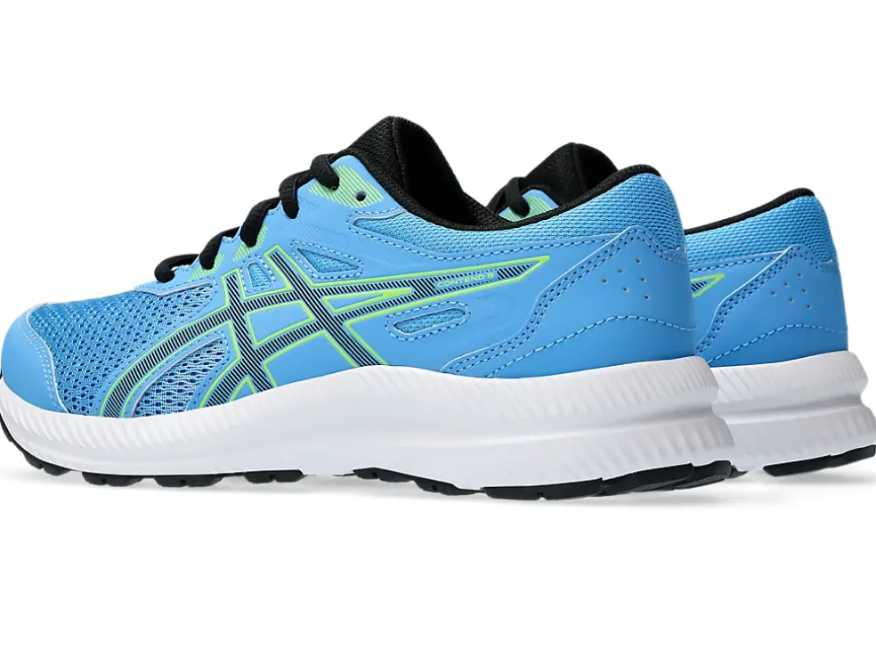 Online ASICS CONTEND 8 GRADE SCHOOL Waterscape/Black