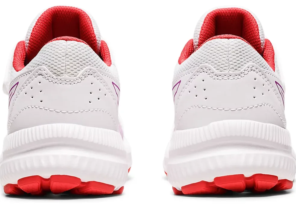 Shop ASICS CONTEND 8 PRE-SCHOOL White/Orchid