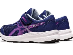 Cheap ASICS CONTEND 8 PRE-SCHOOL Dive Blue/Orchid
