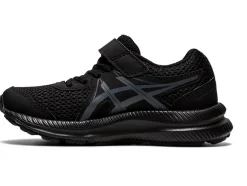 Shop ASICS CONTEND 7 PRE-SCHOOL Black/Carrier Grey