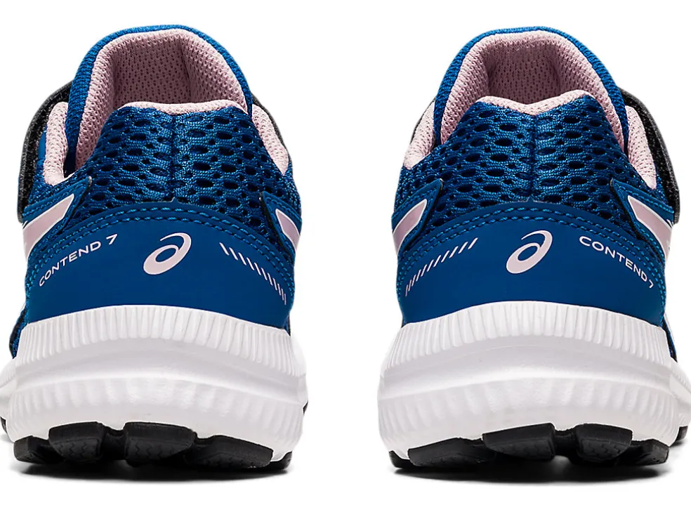 Cheap ASICS CONTEND 7 PRE-SCHOOL Lake Drive/Barely Rose