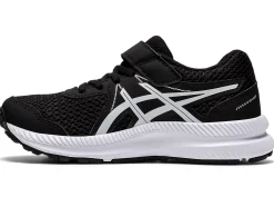Shop ASICS CONTEND 7 PRE-SCHOOL Black/White