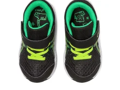 Best ASICS CONTEND 8 TODDLER SIZE Black/Lime Zest