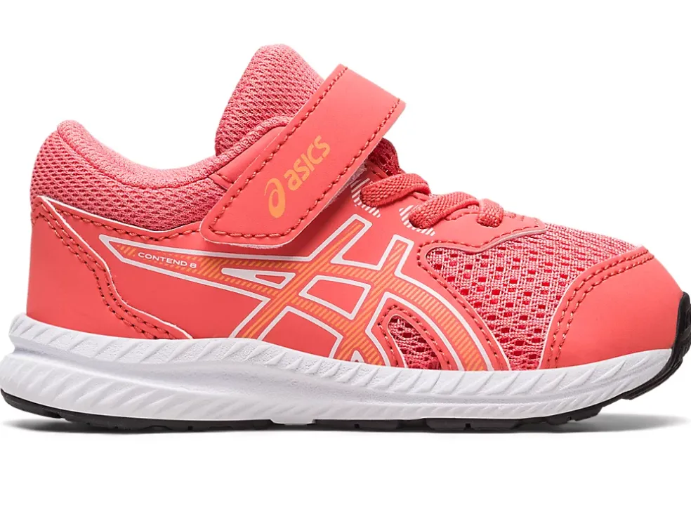 Shop ASICS CONTEND 8 TODDLER SIZE Papaya/Summer Dune