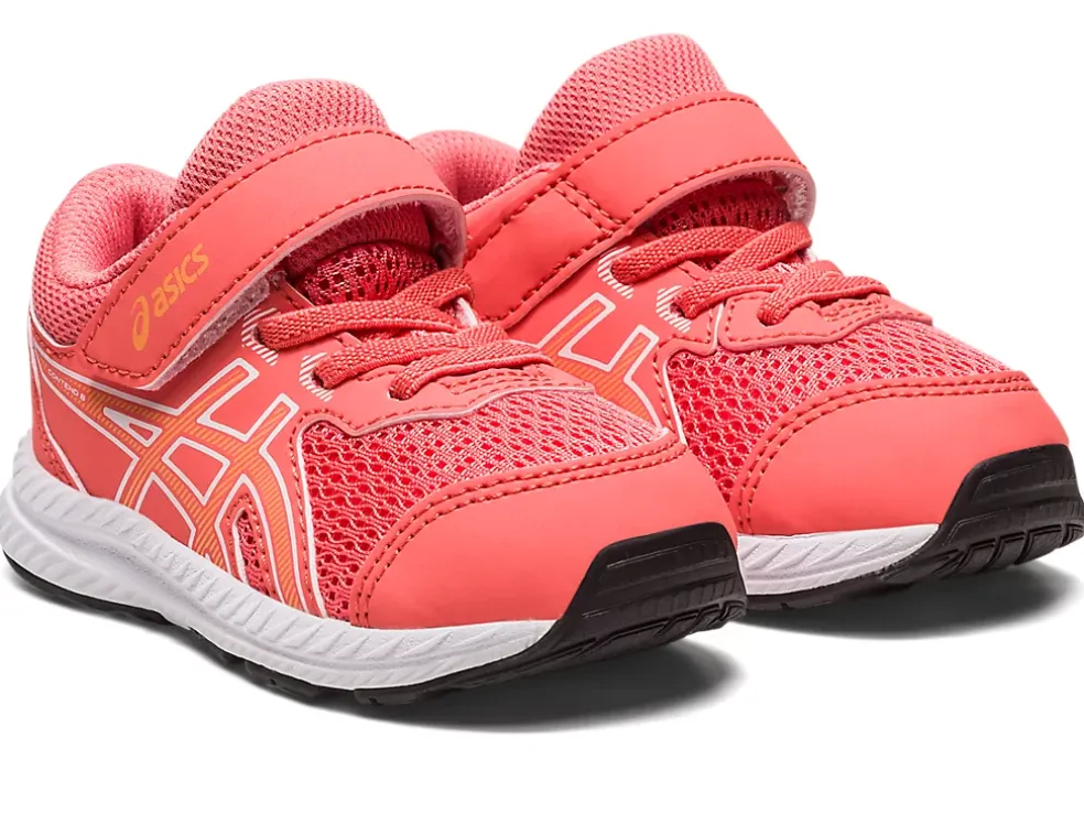 Shop ASICS CONTEND 8 TODDLER SIZE Papaya/Summer Dune