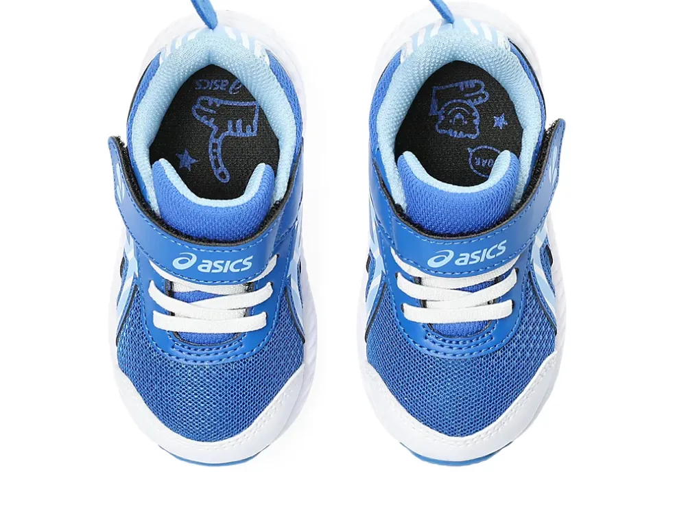 Discount ASICS CONTEND 8 TODDLER SIZE SCHOOL YARD Illusion Blue/Blue Bliss