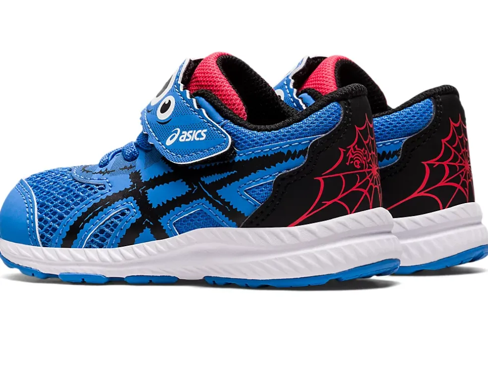Fashion ASICS CONTEND 8 TODDLER SIZE SCHOOL YARD Blue Coast/Black