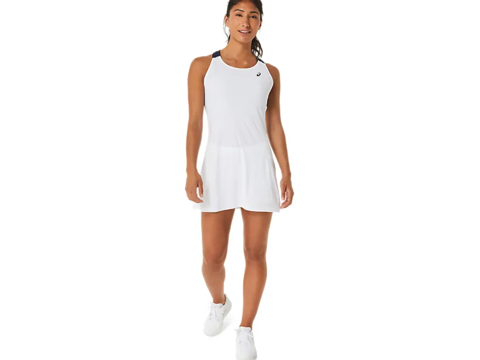 Cheap ASICS COURT DRESS Brilliant White/Midnight
