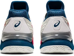 Online ASICS COURT FF 2 CLAY White/Mako Blue