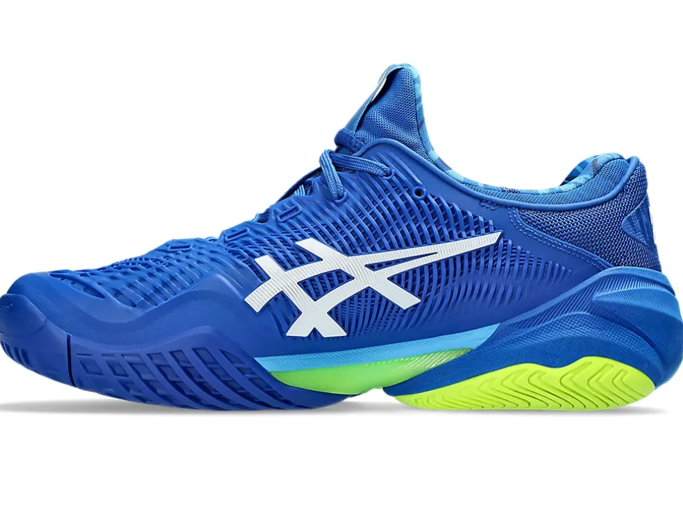 Discount ASICS COURT FF 3 NOVAK Tuna Blue/White