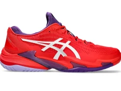 Fashion ASICS COURT FF 3 NOVAK Classic Red/White