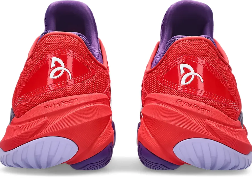 Fashion ASICS COURT FF 3 NOVAK Classic Red/White