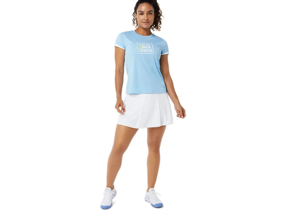 Best Sale ASICS COURT GRAPHIC TEE Arctic Sky